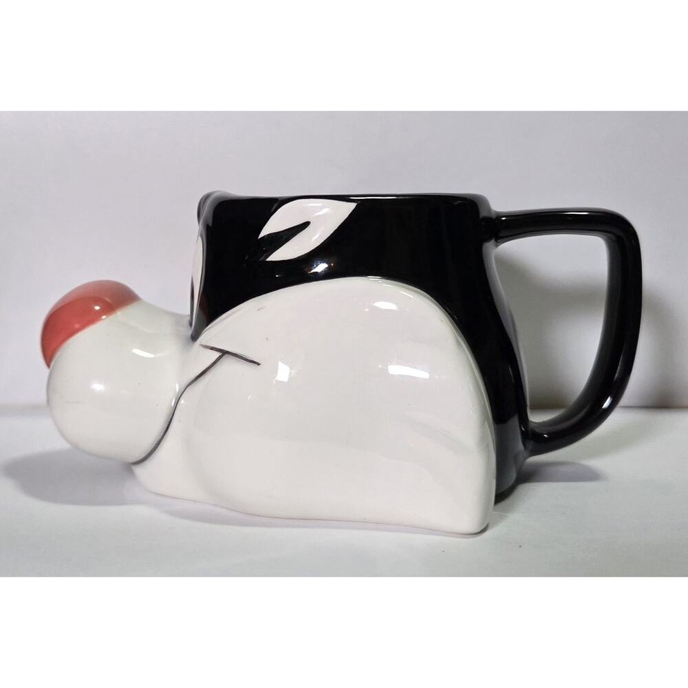 Looney Tunes Sylvester Cat Mug Coffee 1989 Warner Bros Applause Vintage - Picture 4 of 8